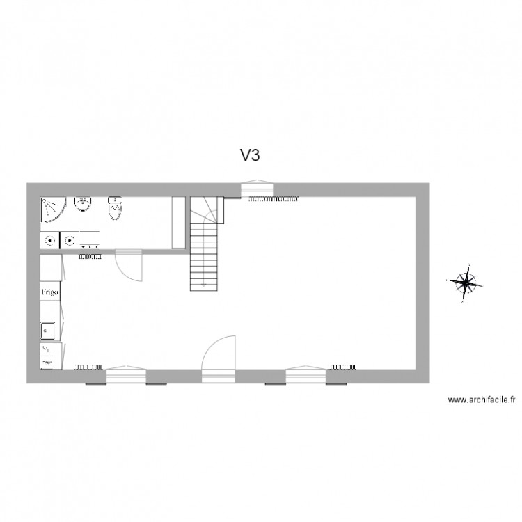 Maison future V4. Plan de 0 pièce et 0 m2