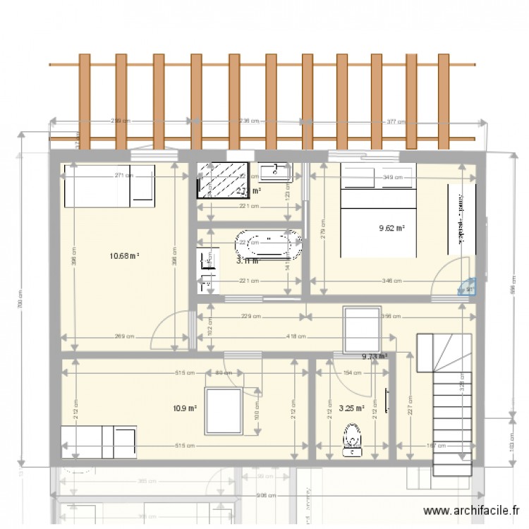 plan Maison etage 22 MARS 2018 d. Plan de 0 pièce et 0 m2