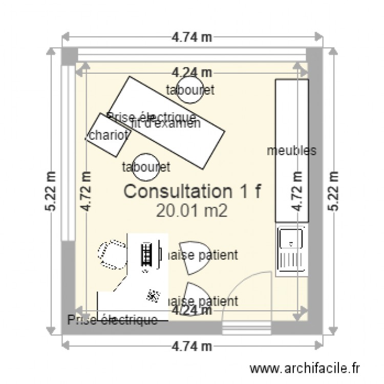 Consultation 1 f. Plan de 0 pièce et 0 m2