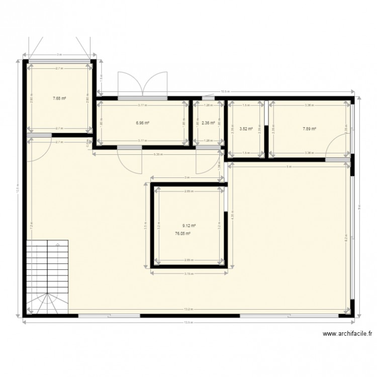 Plan maison n1 Etage n1. Plan de 0 pièce et 0 m2