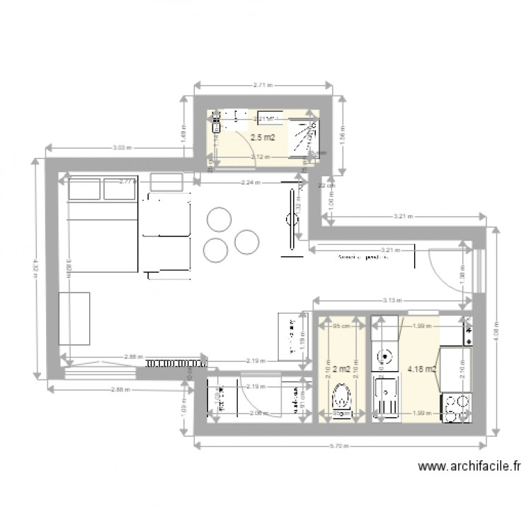 Ermitage 5. Plan de 0 pièce et 0 m2