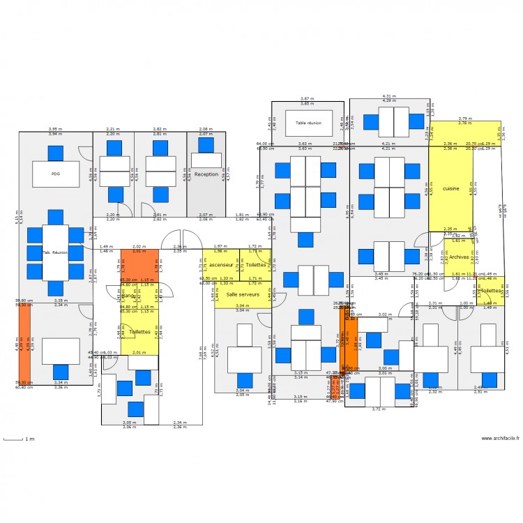 2014.03.13 Siège Zerktouni avec 35 bureaux. Plan de 0 pièce et 0 m2