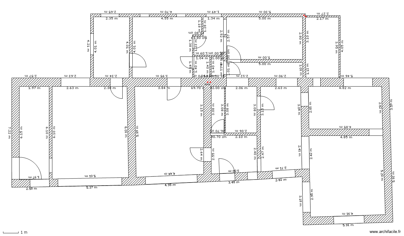 Chamberthaud Cave Projet. Plan de 15 pièces et 0 m2