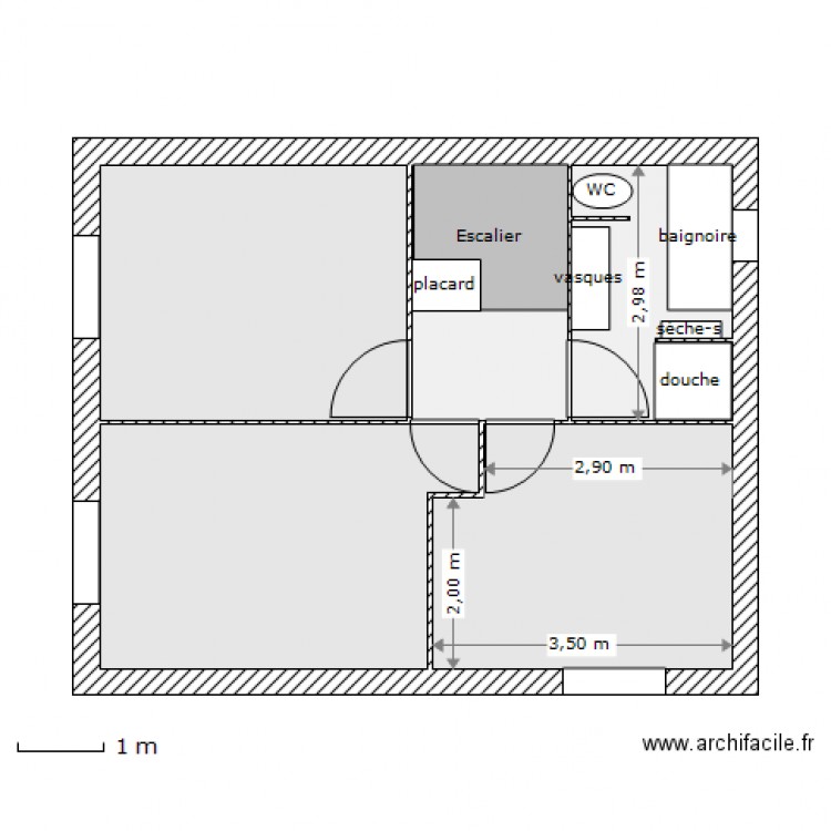 Villa Vanille étage. Plan de 0 pièce et 0 m2