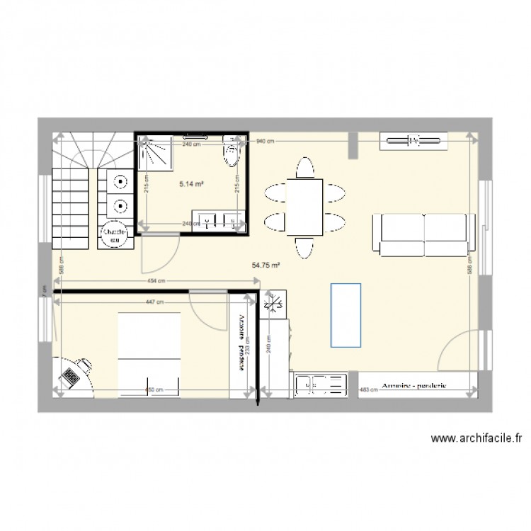 RDC maison Toulouges version juin 2017. Plan de 0 pièce et 0 m2