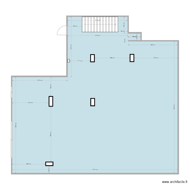 ESTEREL 2. Plan de 1 pièce et 156 m2