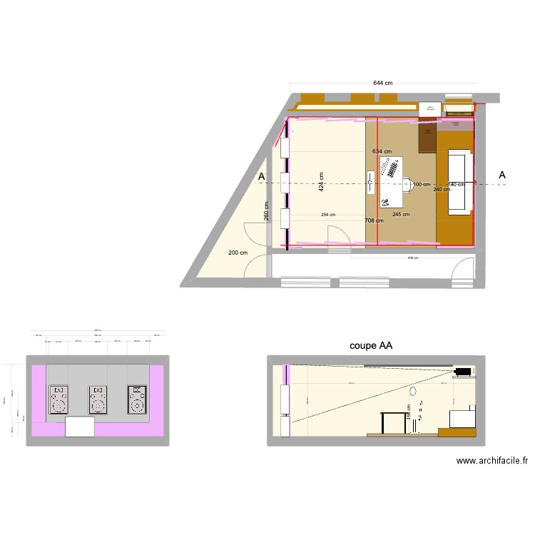 Bierges - Montage_son - V10.7.BKP. Plan de 3 pièces et 63 m2