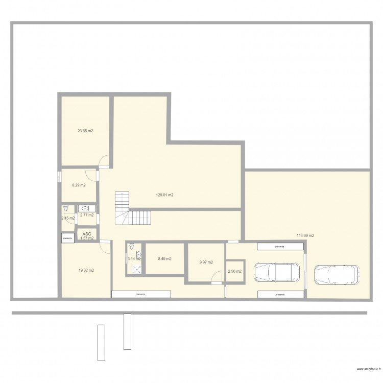 PLAN1 etage. Plan de 0 pièce et 0 m2