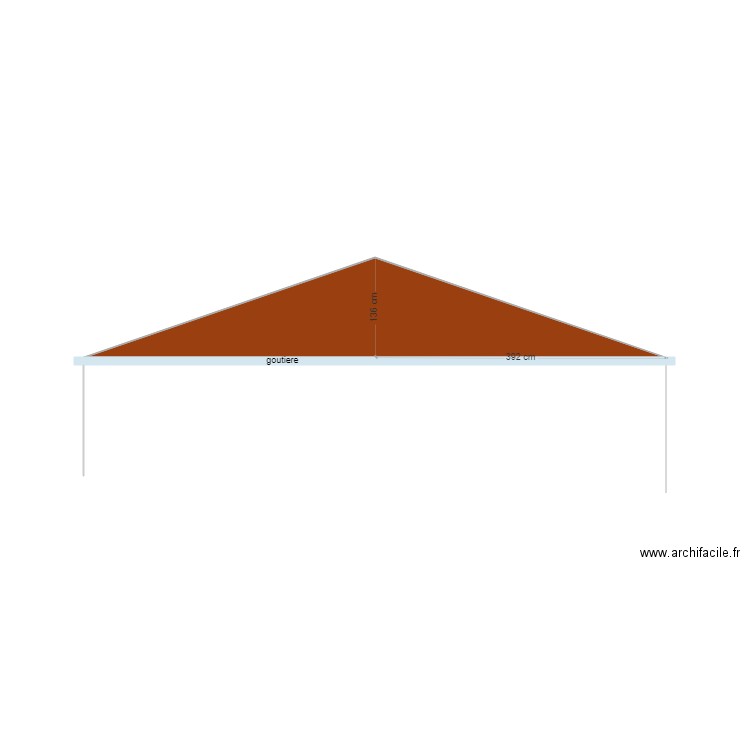 ROUX coupe toit 2. Plan de 0 pièce et 0 m2