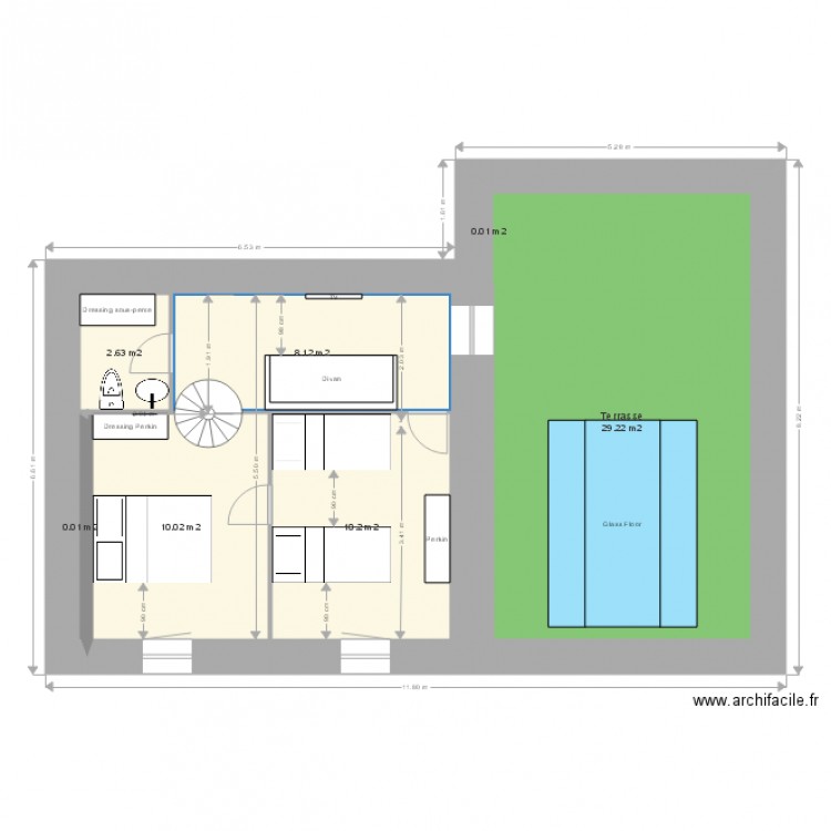 First Floor 8 V2 108 cm. Plan de 0 pièce et 0 m2