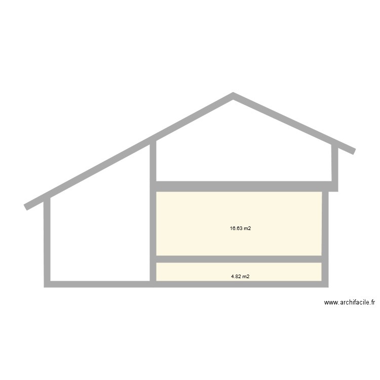 victor  nouveau projet facade cote garage. Plan de 0 pièce et 0 m2
