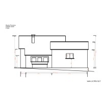 Studio Picholine façade ouest projet 04 18