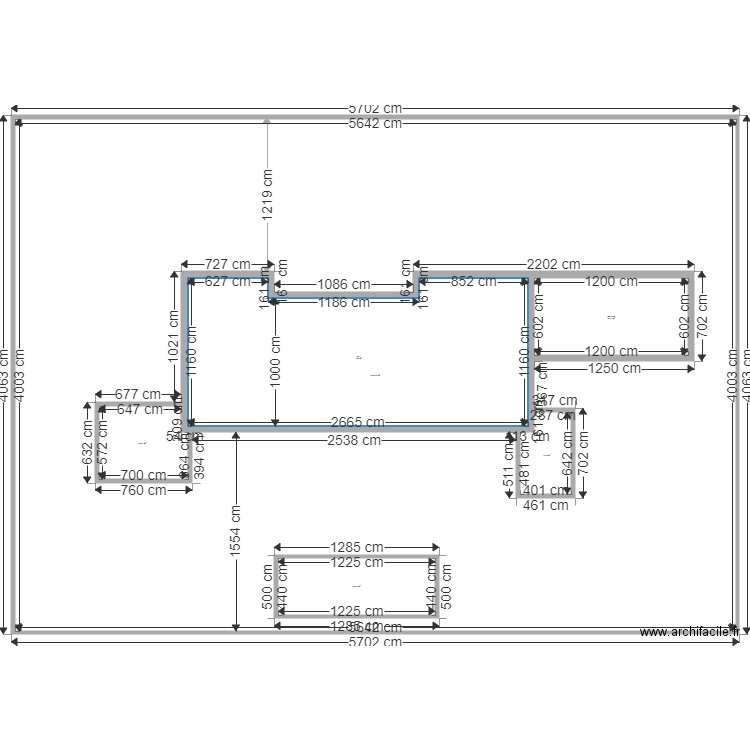 Plan de Masse Féchy v4. Plan de 0 pièce et 0 m2
