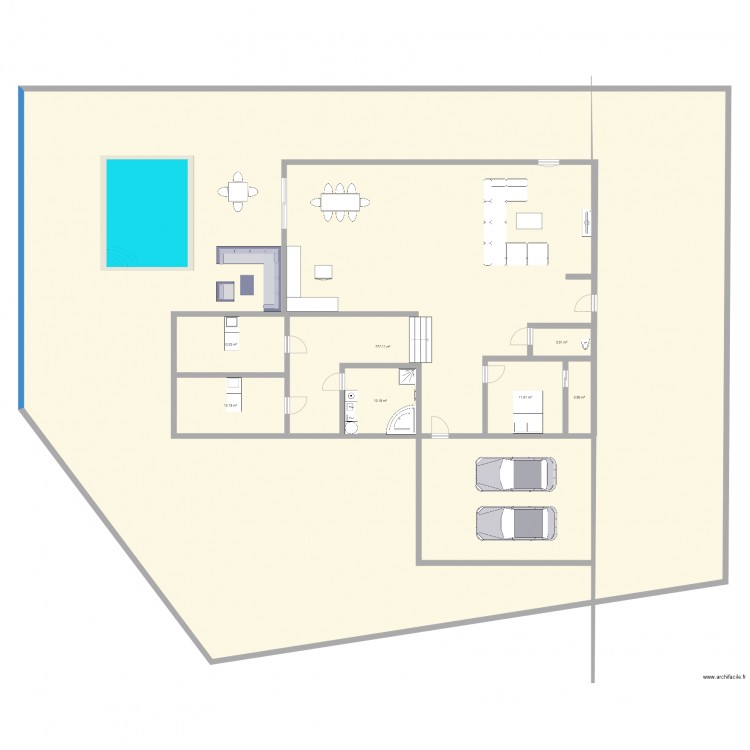 Plan Maison Numéro 2. Plan de 0 pièce et 0 m2