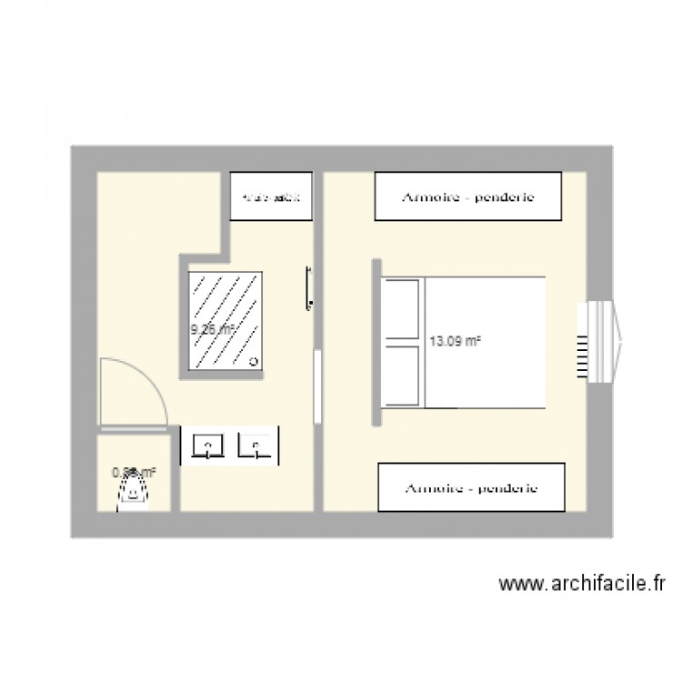 2eme etage maison wittersdorf. Plan de 0 pièce et 0 m2