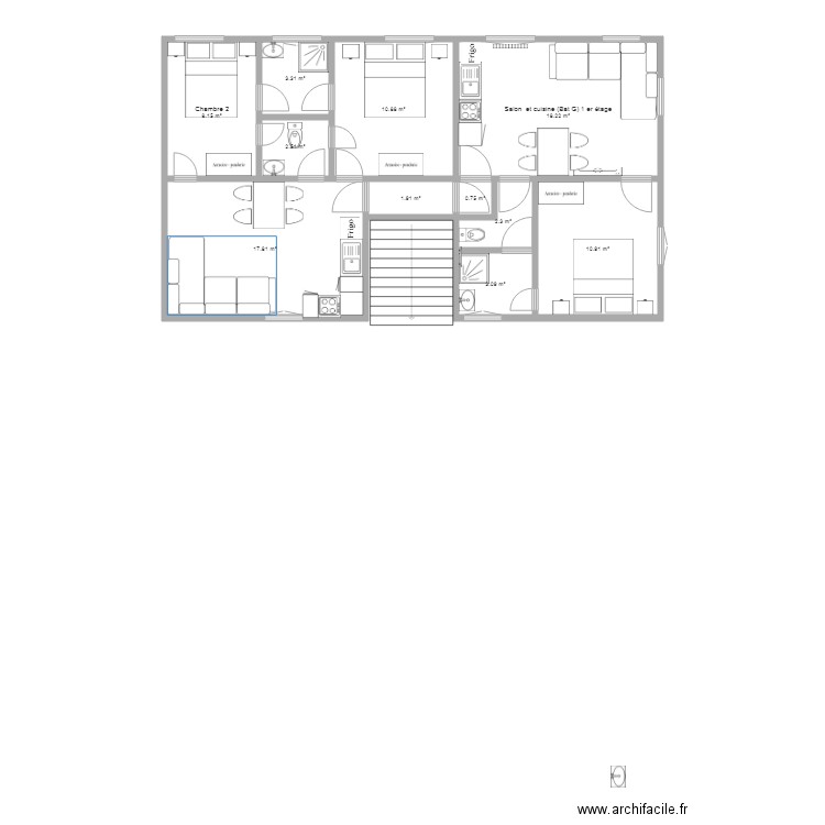 1er étage Gauche  2018 RAMI 2. Plan de 0 pièce et 0 m2