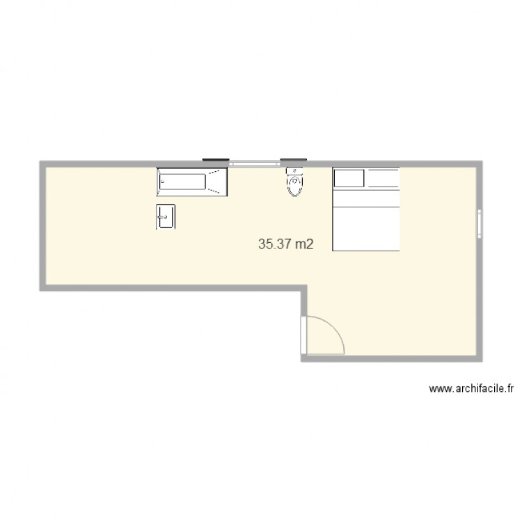 étage 1 jacote. Plan de 0 pièce et 0 m2