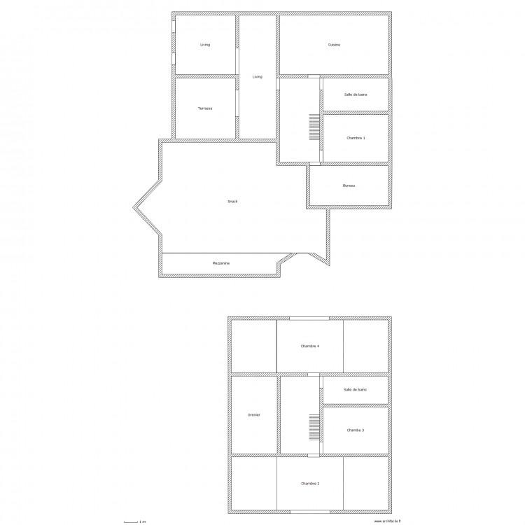 Expertise Baraque de Fraiture, 10 à 6690 Vielsam (etage). Plan de 0 pièce et 0 m2