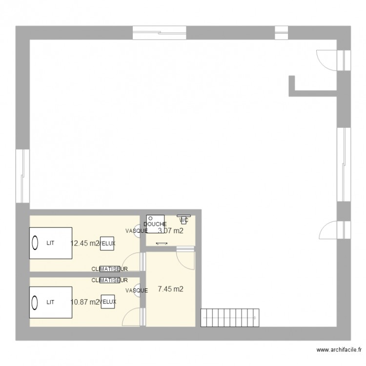 plan exe etage 1. Plan de 0 pièce et 0 m2