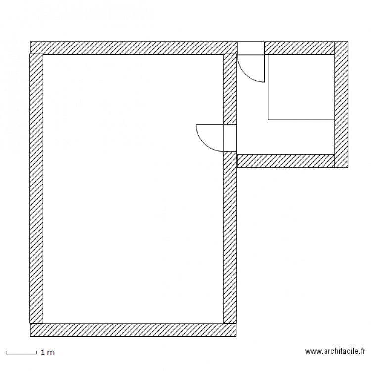 La Grange niveau 0. Plan de 0 pièce et 0 m2