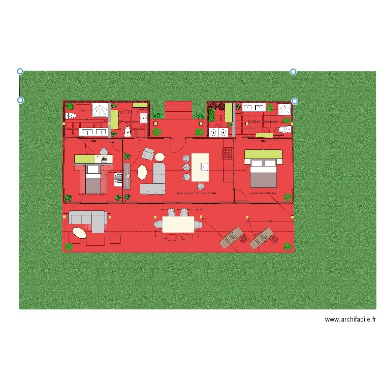 villa 12 layout. Plan de 0 pièce et 0 m2