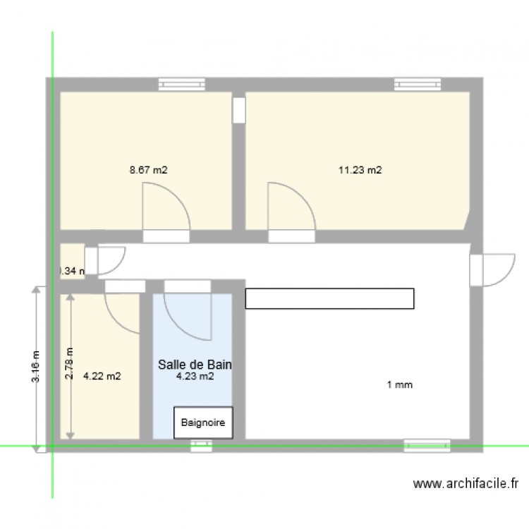 Maisons Alfort1. Plan de 0 pièce et 0 m2