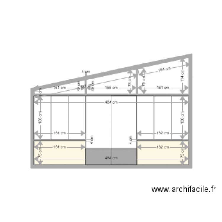 Facade Veranda 1. Plan de 0 pièce et 0 m2
