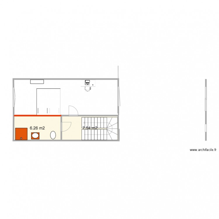 Maison Derain etage2 2. Plan de 0 pièce et 0 m2