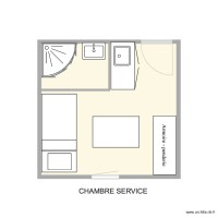 CHAMBRE DE SERVICE