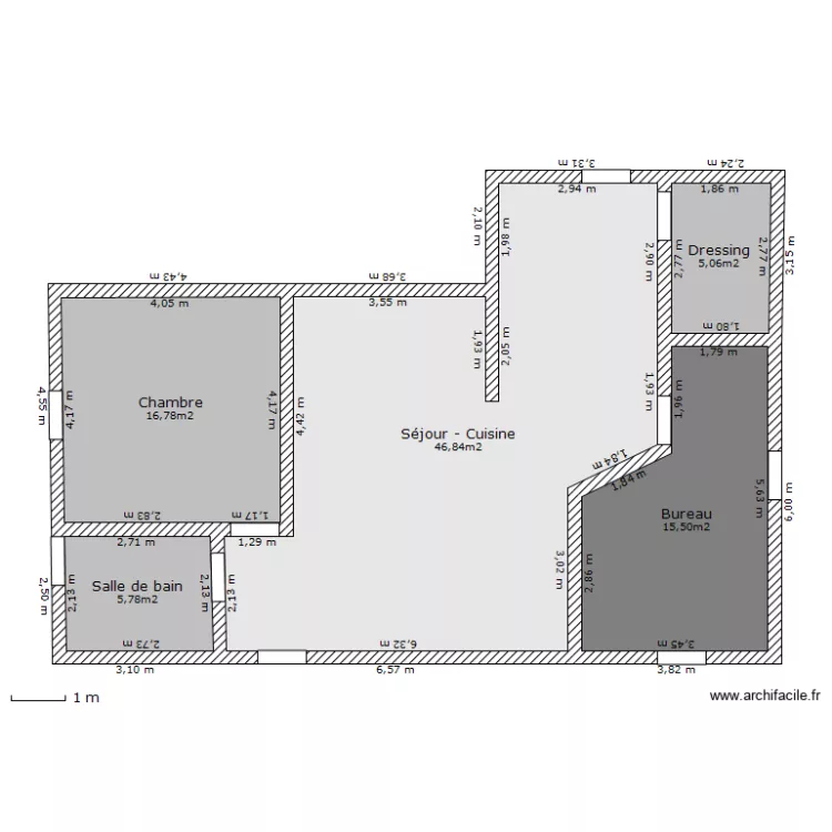 maison en bois. Plan de maison en bois. Plan de