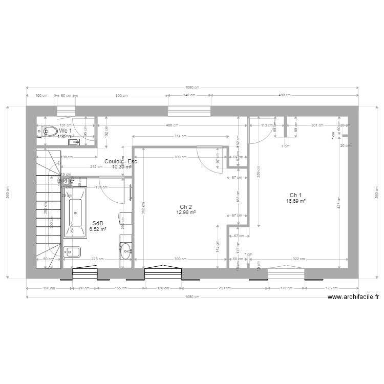 Maison Lisa RDC d cuisine Est avec garage. Plan de 0 pièce et 0 m2