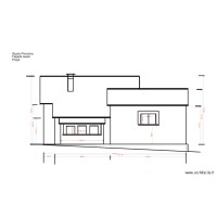 Studio Picholine façade ouest projet 02 19 Appenti