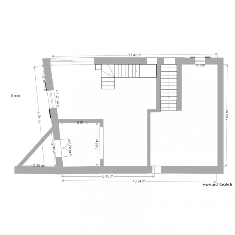 plan grange chouvel  V20. Plan de 0 pièce et 0 m2