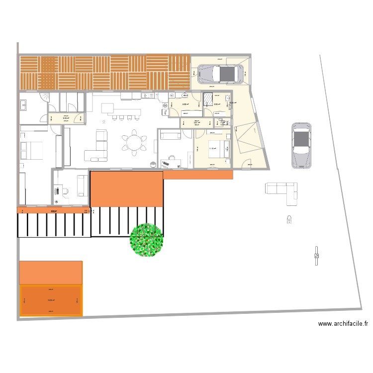 Meschers PROJET DEF2. Plan de 10 pièces et 78 m2
