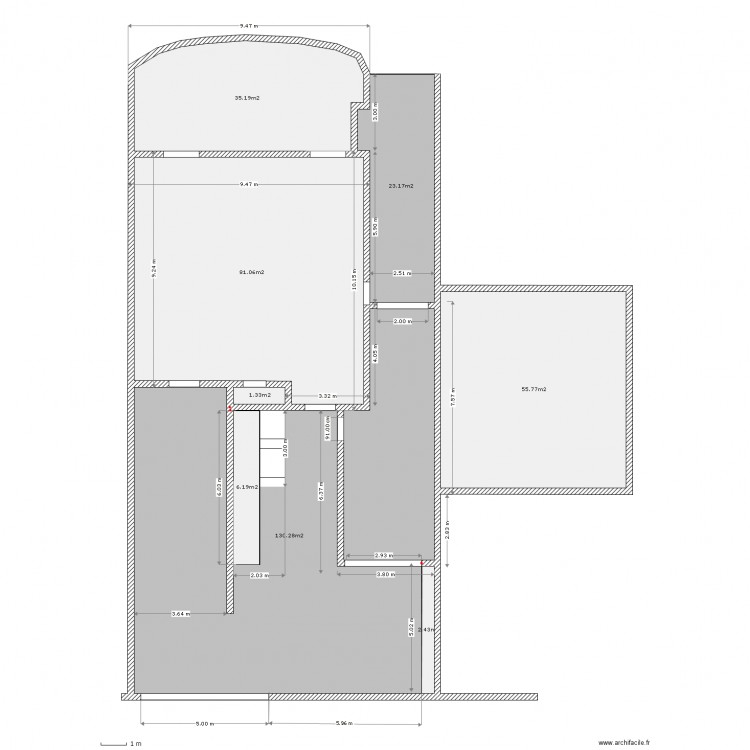 Maison vue haut avec Garage 201512. Plan de 0 pièce et 0 m2