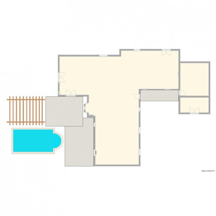 piscine st porchaire 02. Plan de 0 pièce et 0 m2