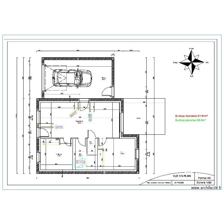 Plan intérieur du 20-05-2023. Plan de 0 pièce et 0 m2