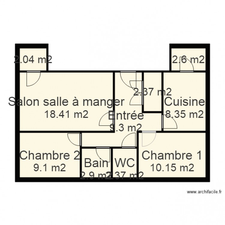 Appartement administration SAS. Plan de 0 pièce et 0 m2