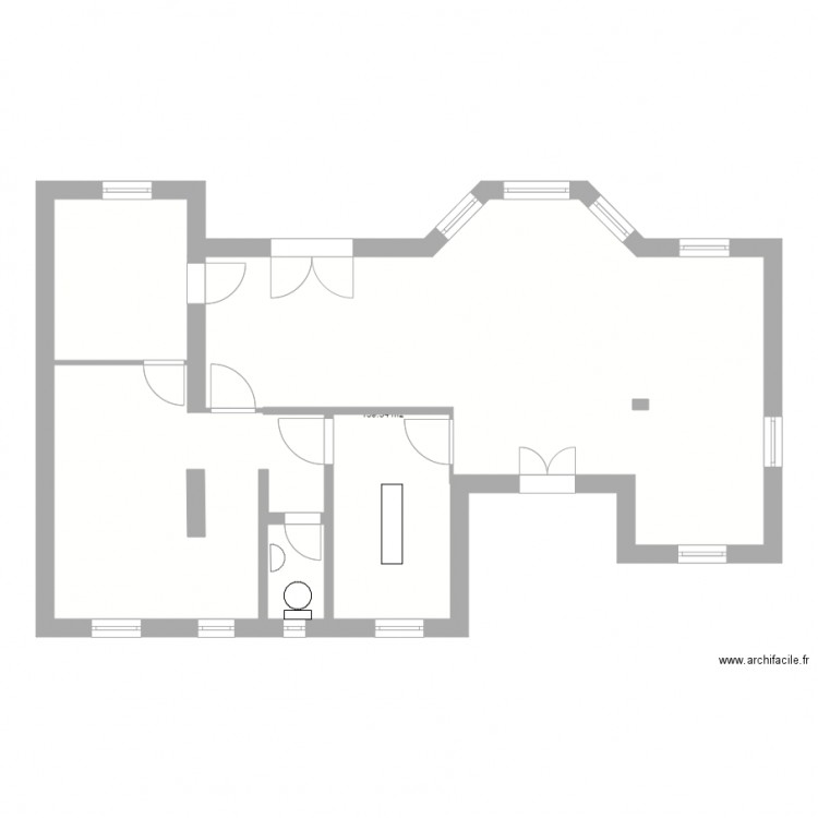 Plan 1er etage Revision 1. Plan de 0 pièce et 0 m2