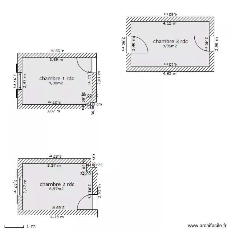 plan chambre rdc. Plan de plan chambre rdc. Plan de