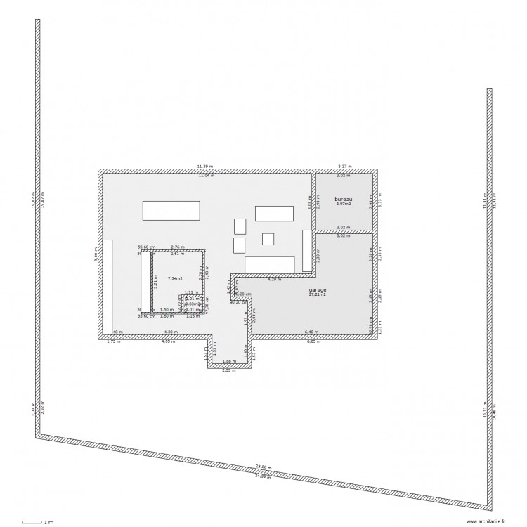 espace RDC. Plan de 0 pièce et 0 m2