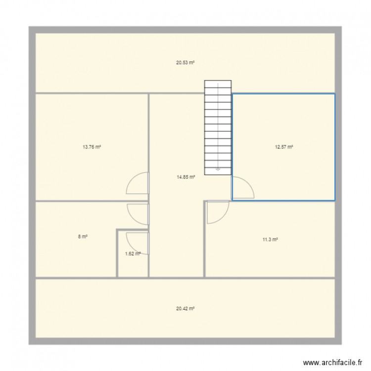 etage 5. Plan de 0 pièce et 0 m2