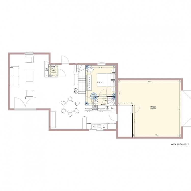 Maison Axial HLPM. Plan de 0 pièce et 0 m2