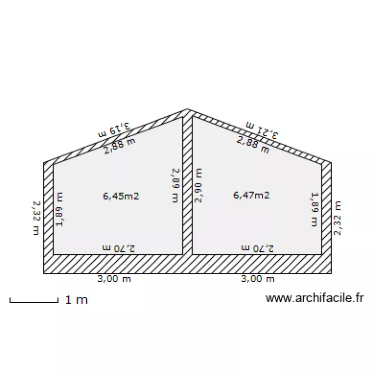 vu facade abri jardin. Plan de vu facade abri jardin. Plan de