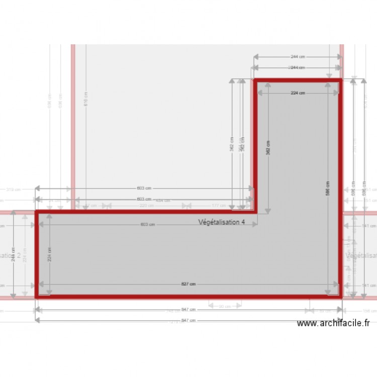 Maison Habitation ST CLAIR Cotations. Plan de 0 pièce et 0 m2