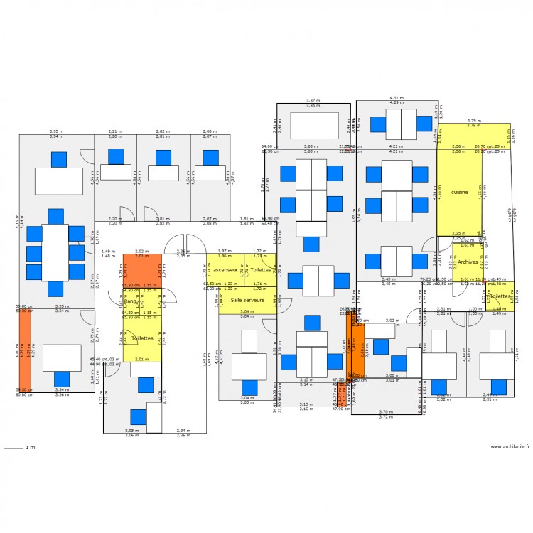 2014.03.13 Siège Zerktouni avec 30 bureaux. Plan de 0 pièce et 0 m2