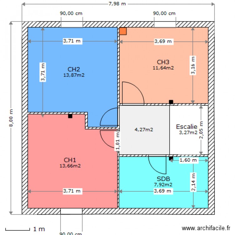 plan ETAGE 12062013. Plan de 0 pièce et 0 m2