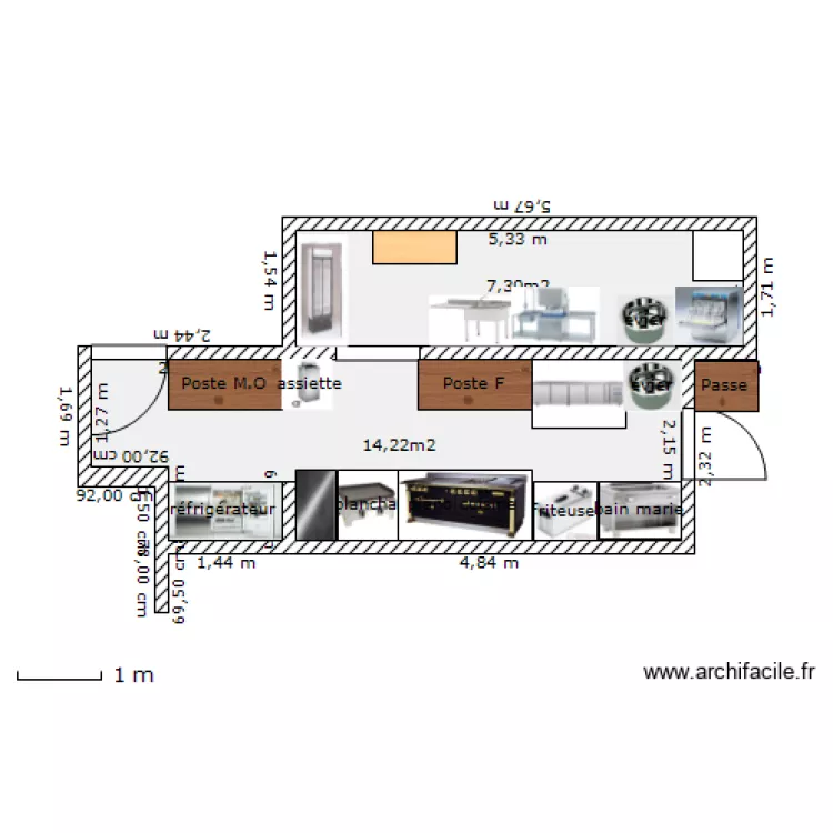 cuisine 1 express. Plan de cuisine 1 express. Plan de