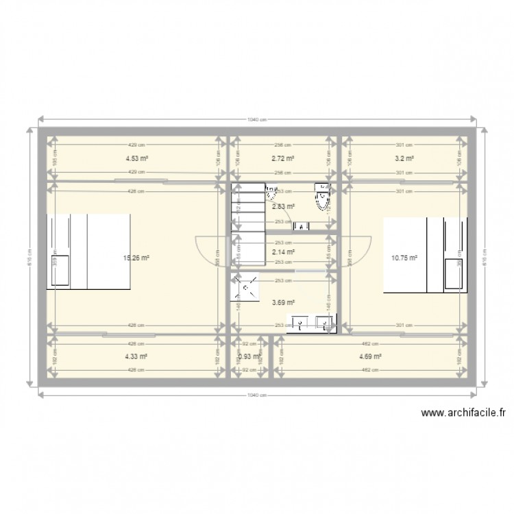 Hangar Maison auffret EF19. Plan de 0 pièce et 0 m2