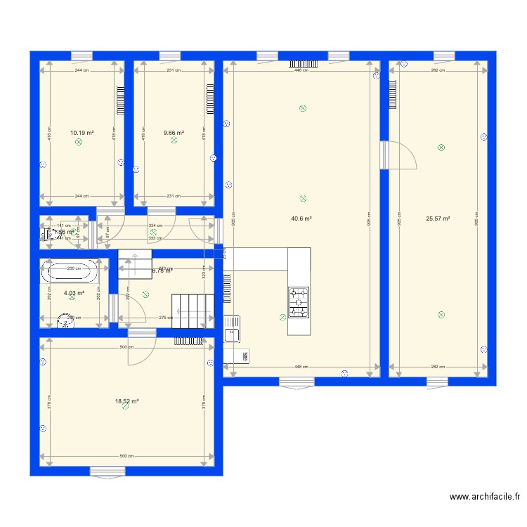 2 etage Marillac. Plan de 0 pièce et 0 m2